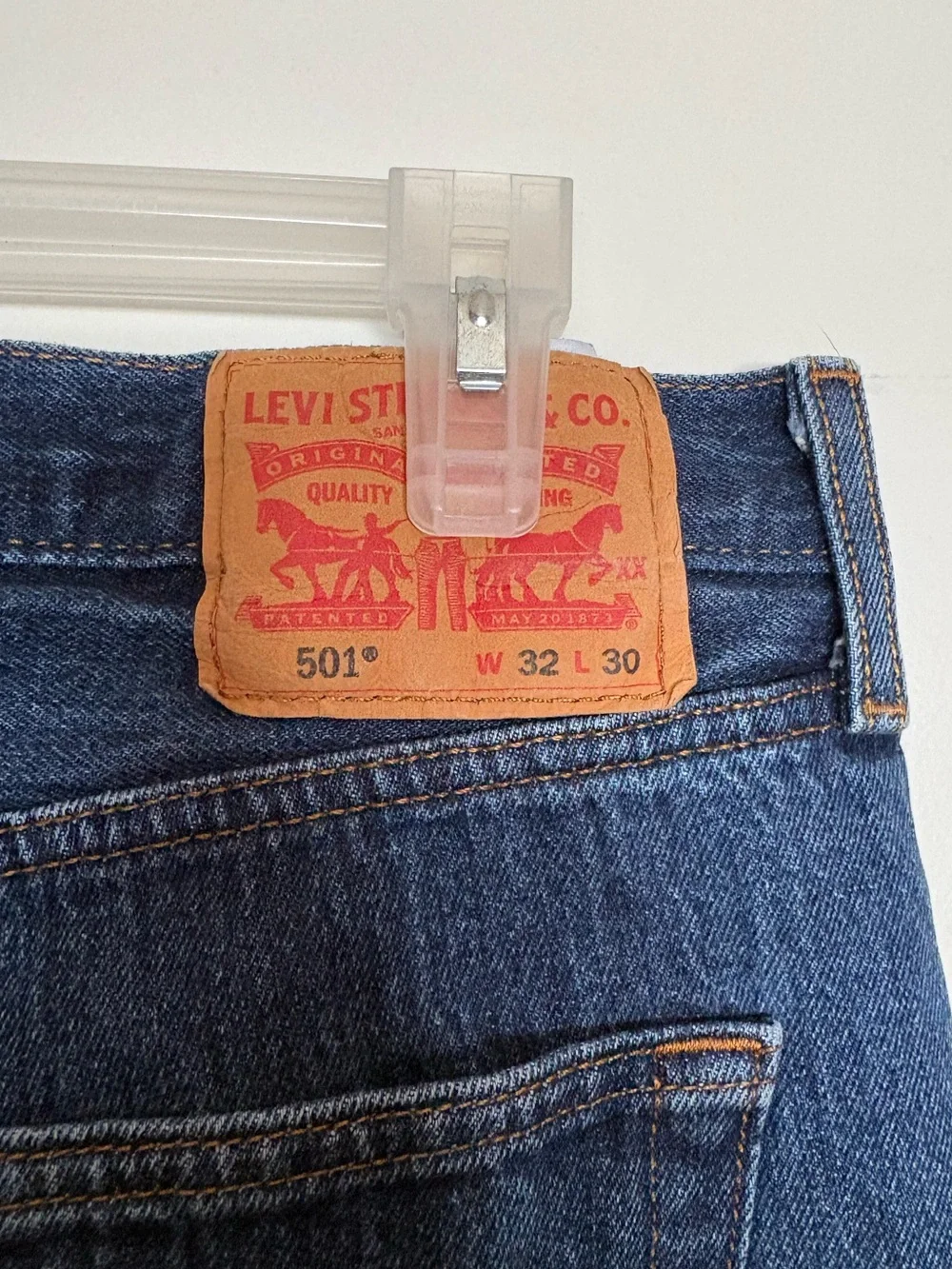 Levi's Men's Indigo Straight-Leg Jeans